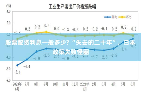 股票配资利息一般多少? “失去的二十年”，日本政策失败怪圈